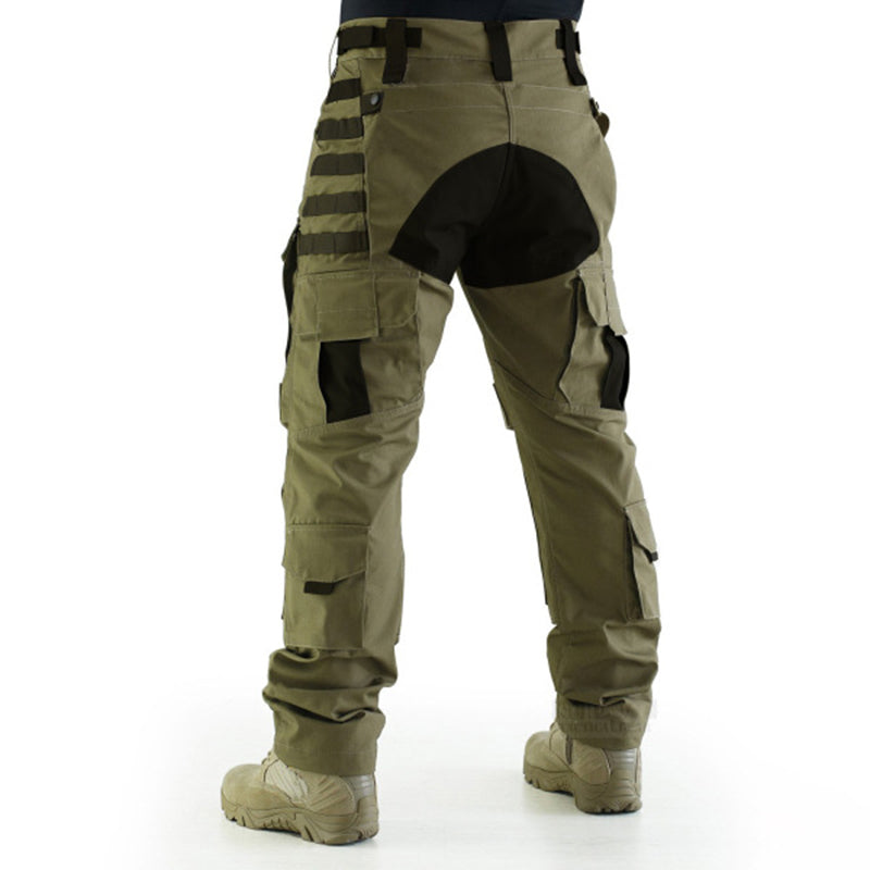 Men's Outdoor Loose Tactical Paneled Pants