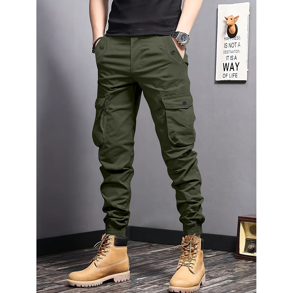 Men's Multi-Color Cargo Joggers Tactical Workwear