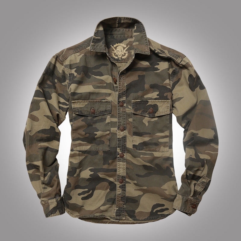 Kangoo Outdoor Camo Long Sleeve Shirt