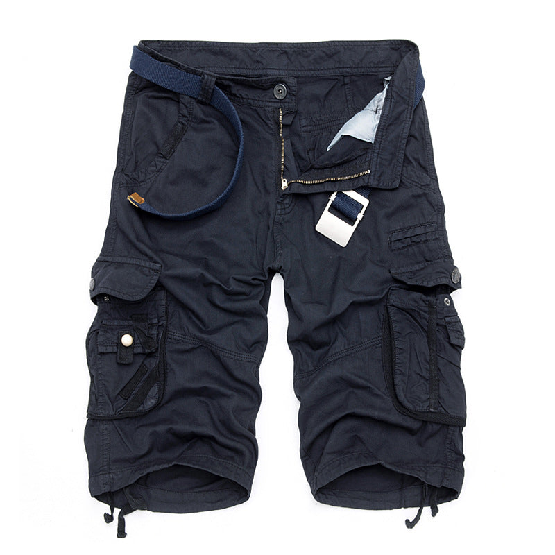 Men's Outdoor Summer Daily Overalls Beach Shorts, styling detail