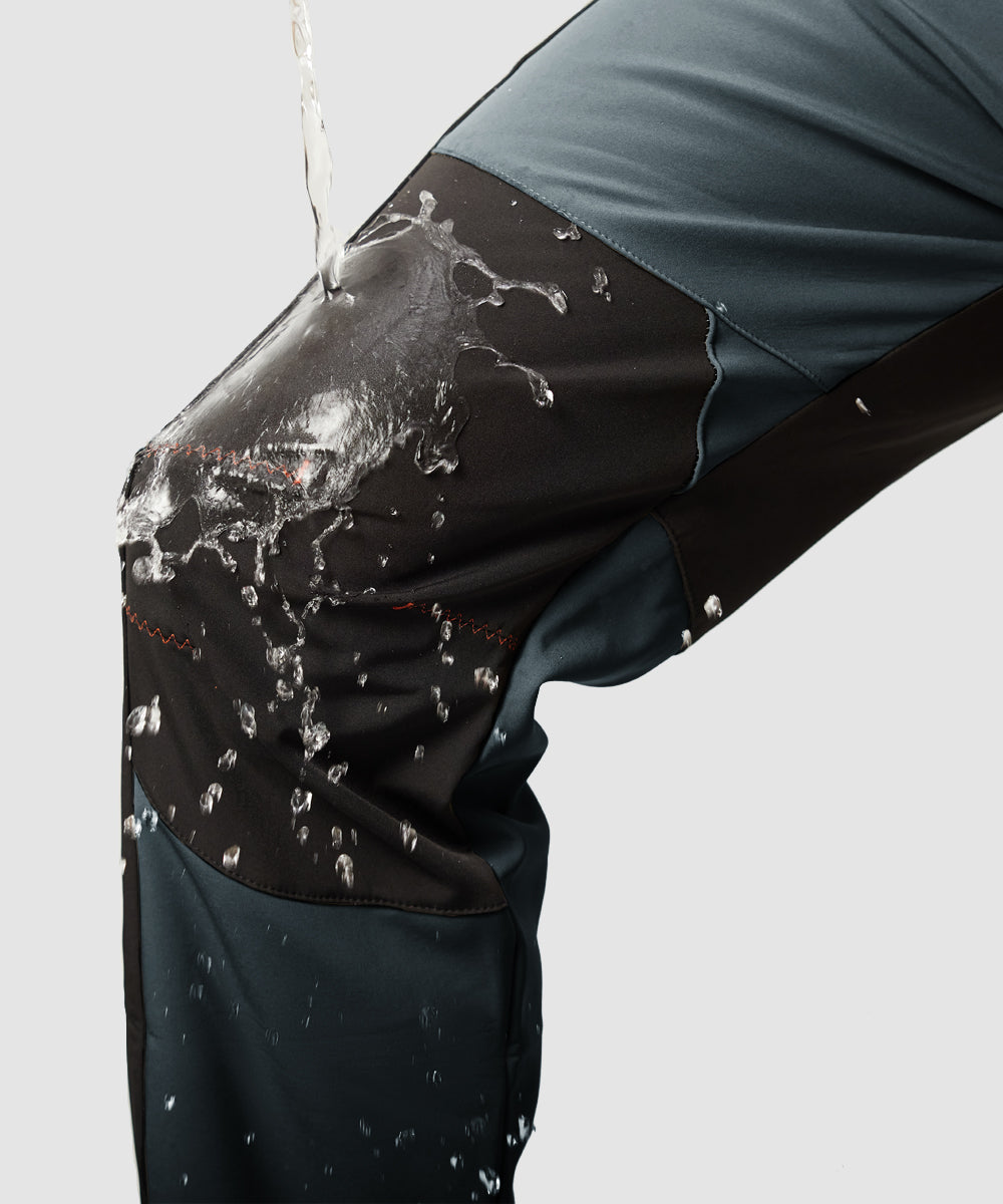 Men's Water-Resistant Fleece-Lined Snow Ski Pants, waist detail