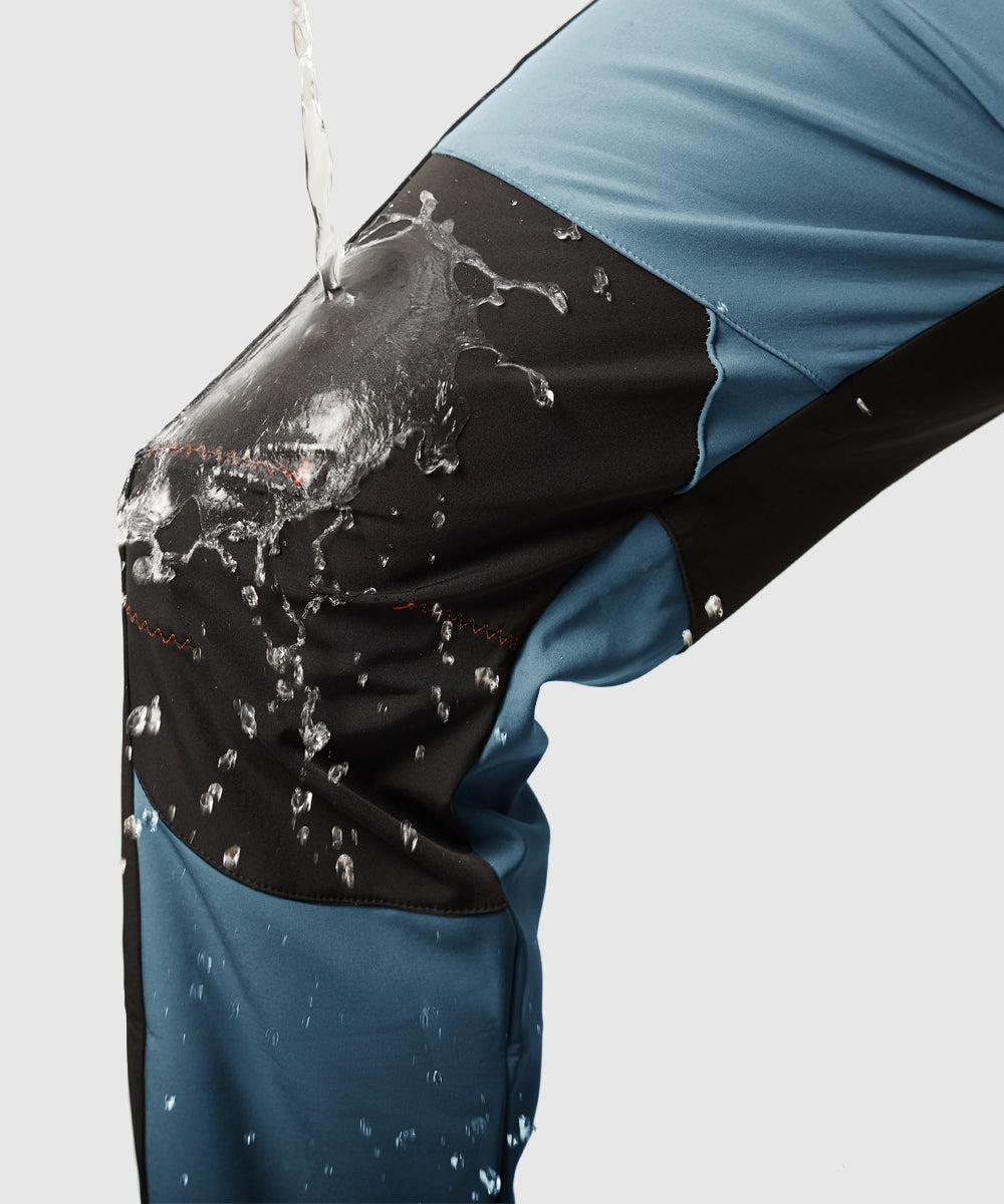 Men's Water-Resistant Fleece-Lined Snow Ski Pants, back view