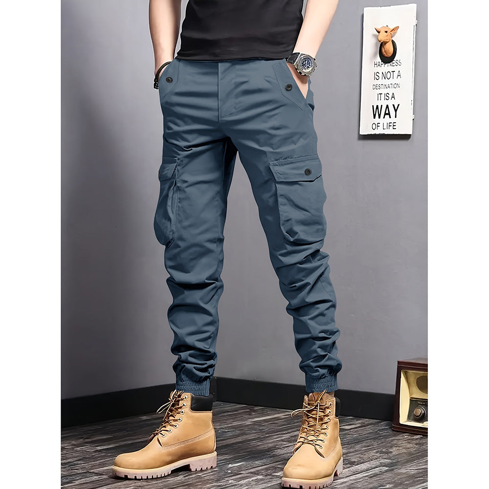 Men's Multi-Color Cargo Joggers Tactical Workwear