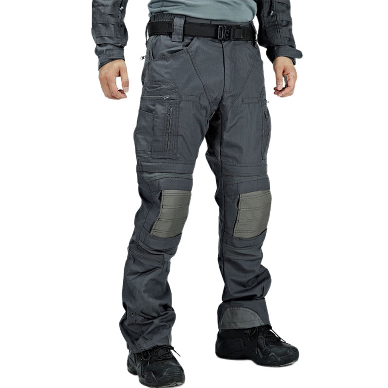 Men's Military Combat Wear-Resistant Pants, front view