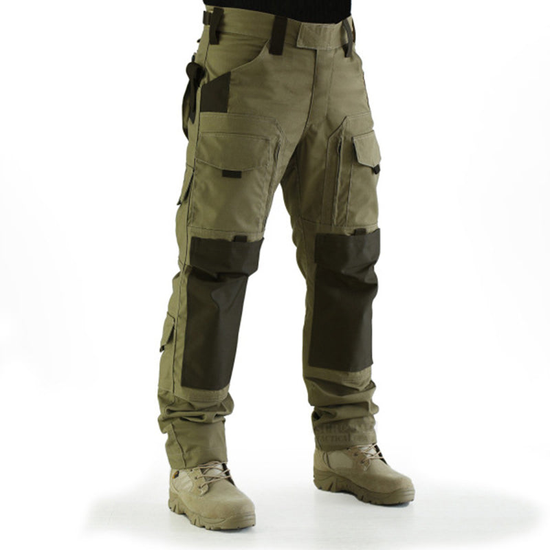 Men's Outdoor Loose Tactical Paneled Pants