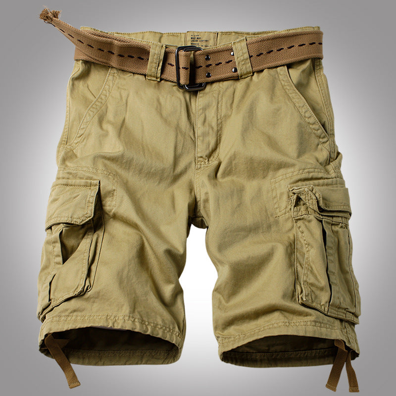 Casual Loose Camo Cotton Men's Shorts