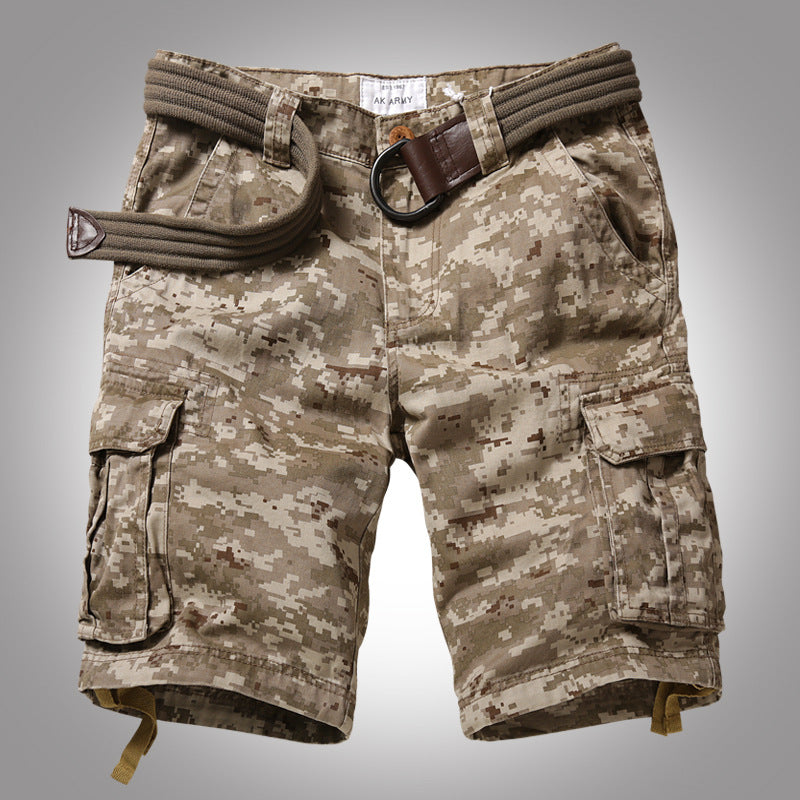 Men's Casual Loose Camo Shorts, color options