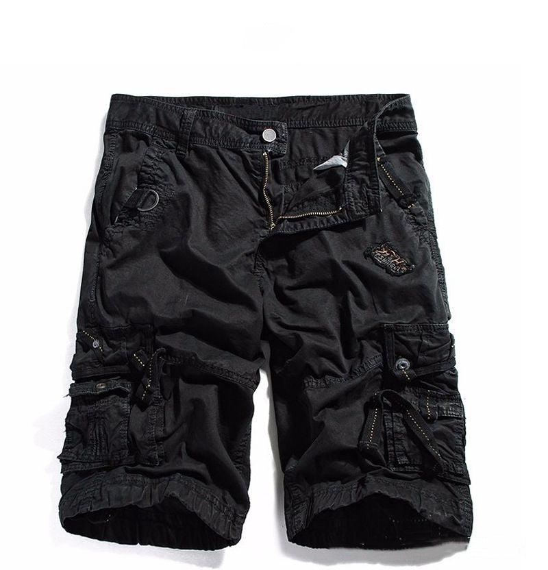 Men's Cargo Multi-Pocket Shorts, pocket detail