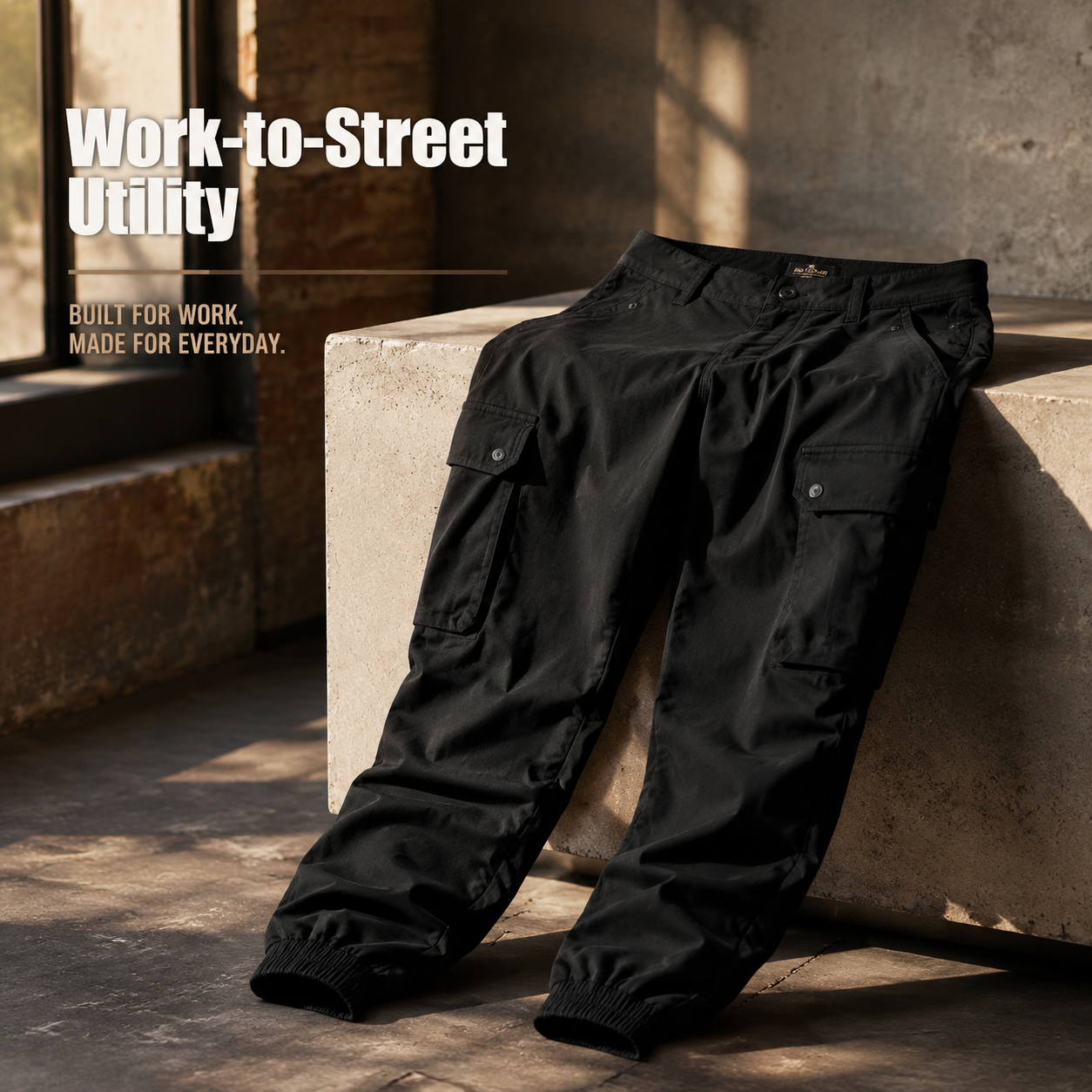 Men's Multi-Color Cargo Joggers Tactical Workwear