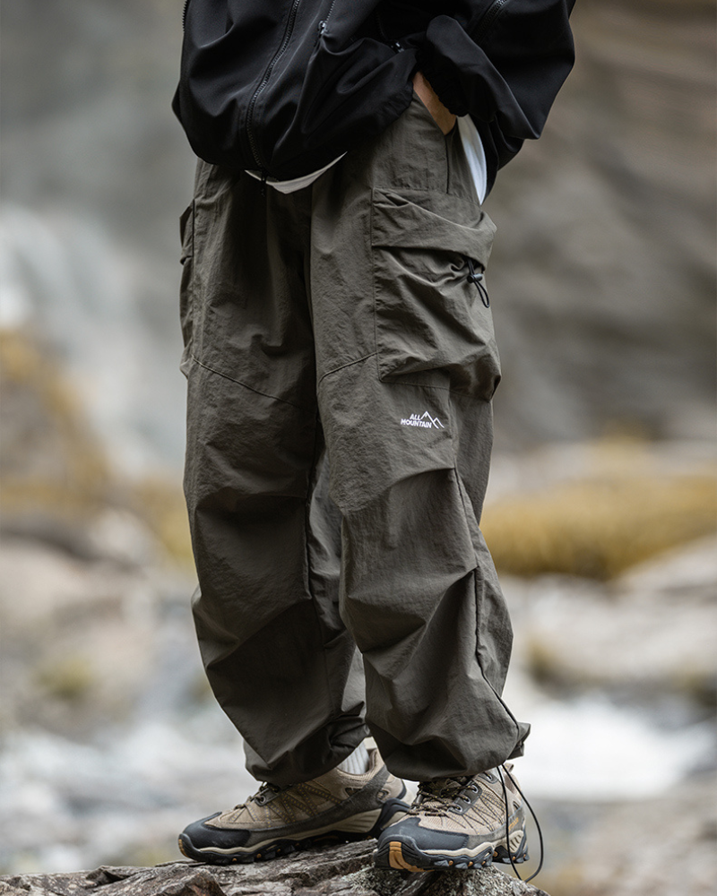 Functional Loose-Fit Outdoor Hiking Cargo Pants
