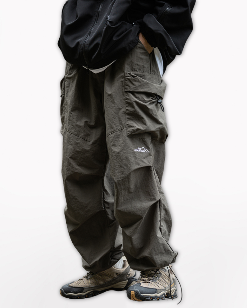 Functional Loose-Fit Outdoor Hiking Cargo Pants