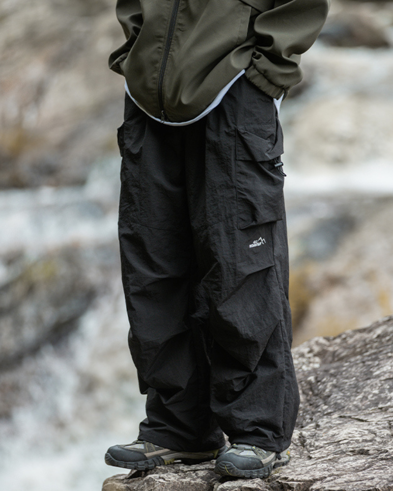 Functional Loose-Fit Outdoor Hiking Cargo Pants