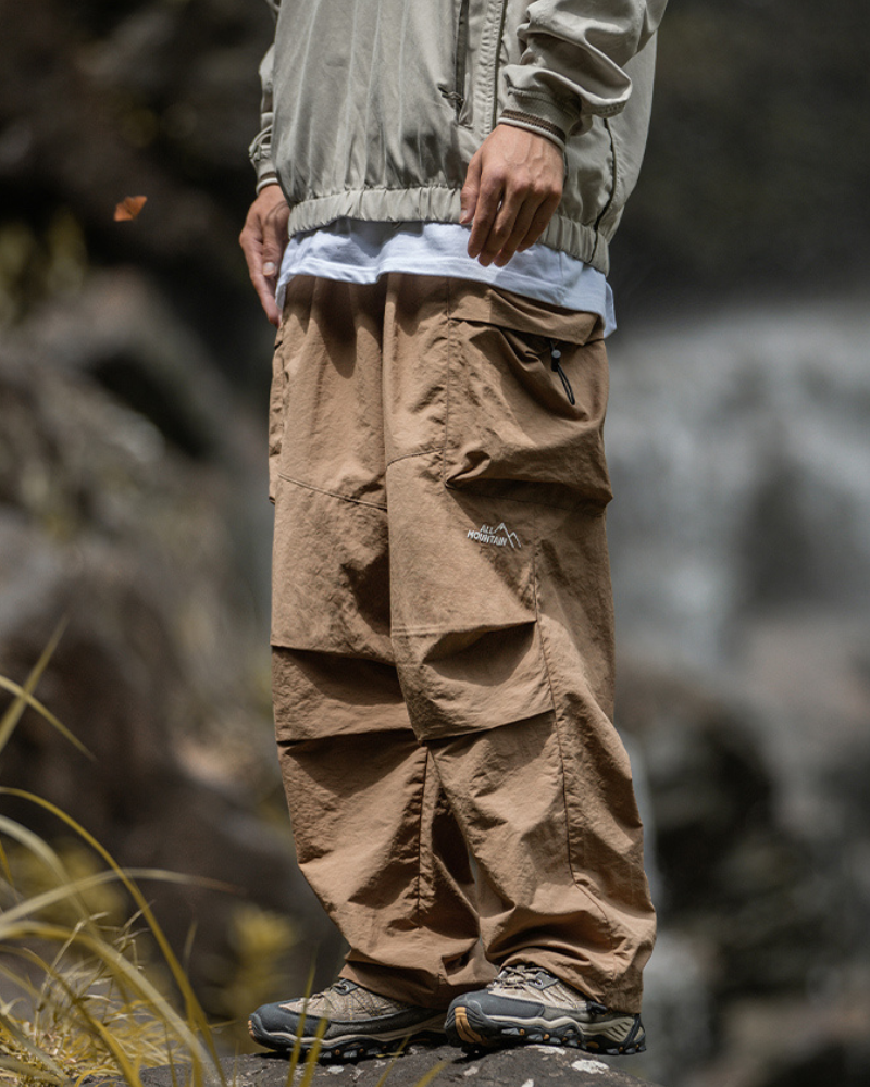 Functional Loose-Fit Outdoor Hiking Cargo Pants
