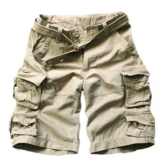 Men's Multi-Pocket Sport Outdoor Shorts, full-length view