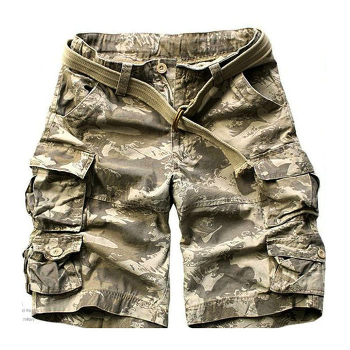 Men's Multi-Pocket Sport Outdoor Shorts, back view
