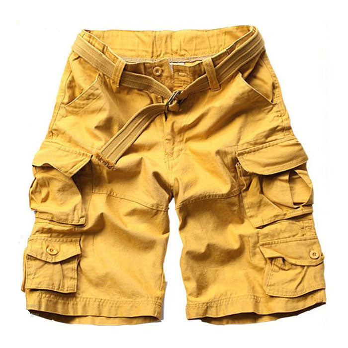 Men's Multi-Pocket Sport Outdoor Shorts, fabric detail