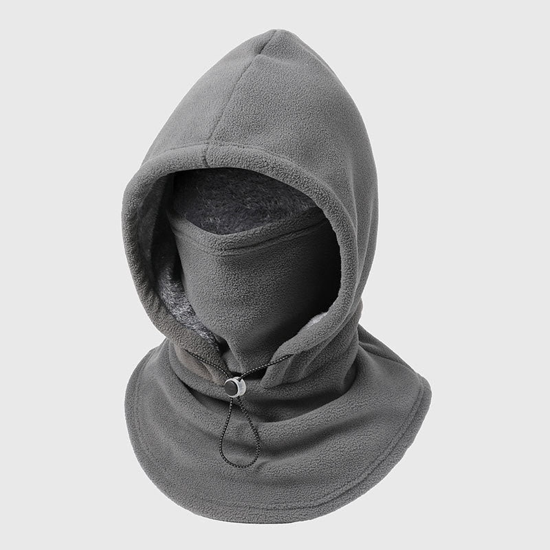 One-piece Flannel Warm Mask Hat for Cycling