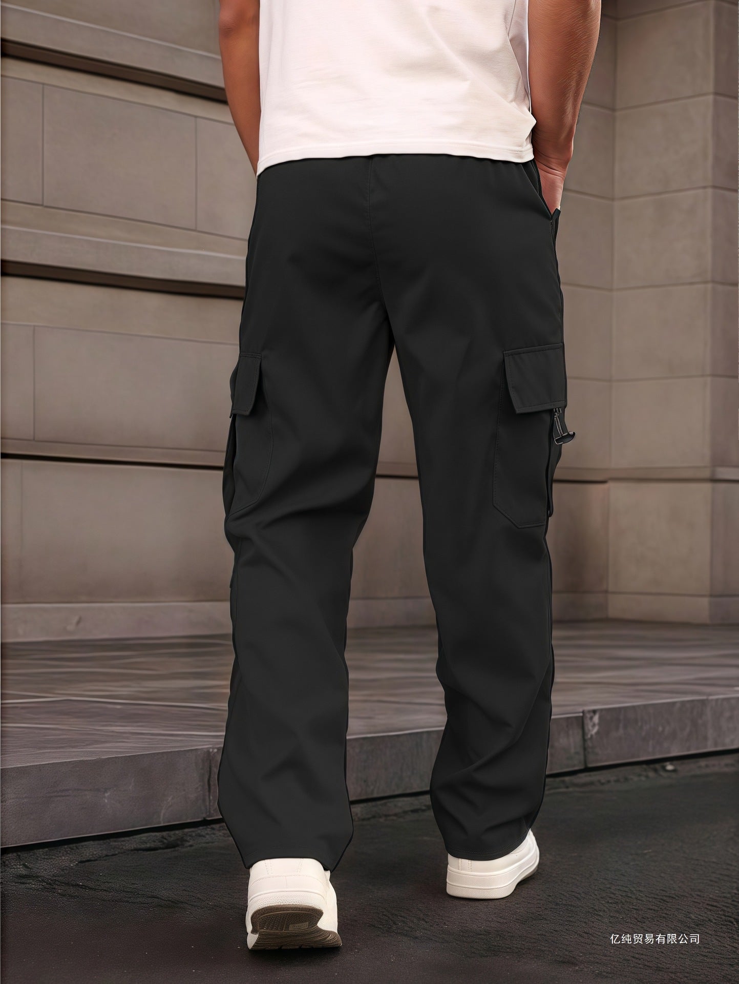 Mens Cargo Pants For All-Season Daily Wear | Straight-L, fit view