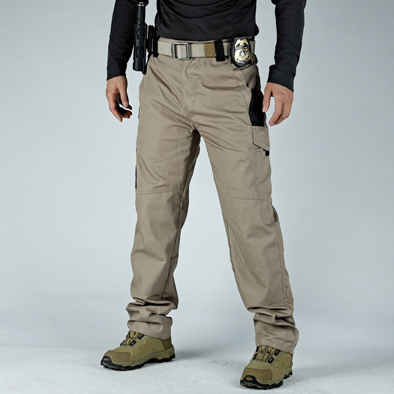 Men's Wear-Resistant Multi-Pocket Outdoor Training Pants