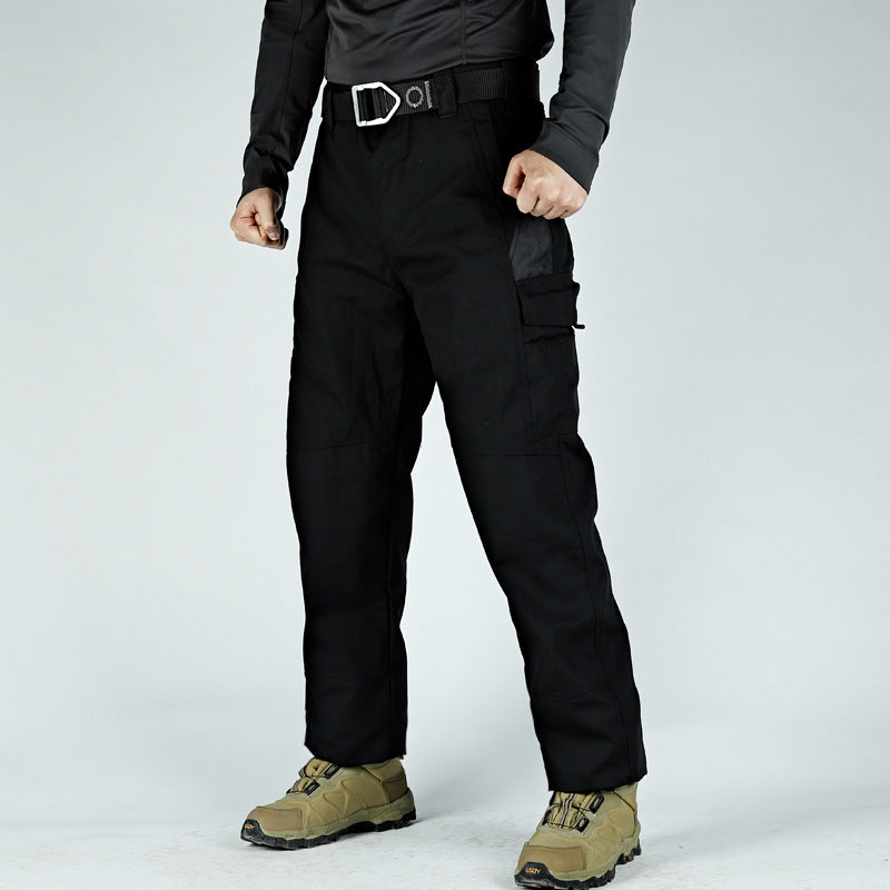 Men's Wear-Resistant Multi-Pocket Outdoor Training Pant, back view