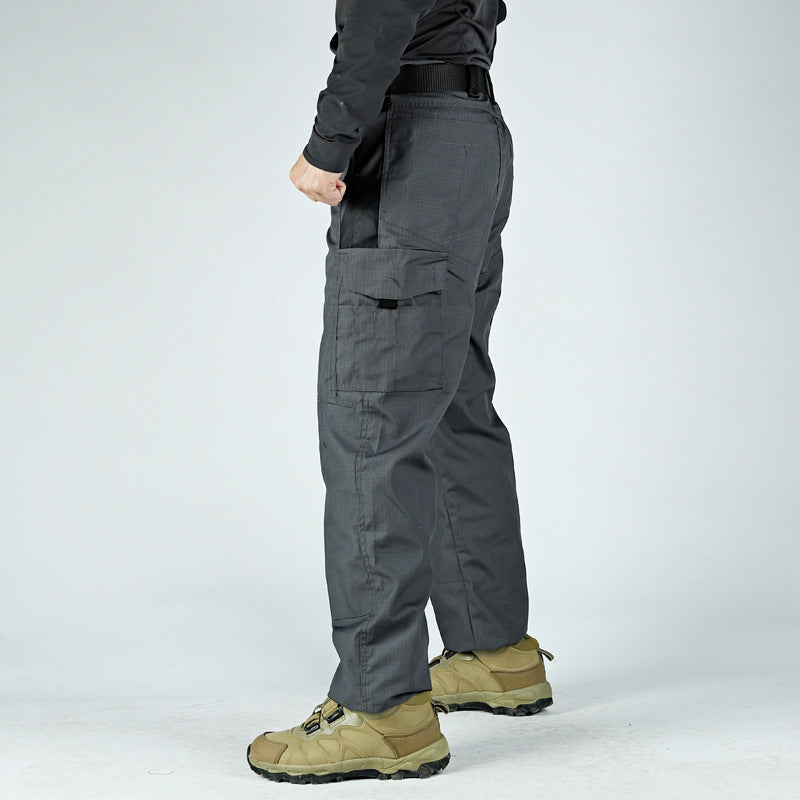 Men's Wear-Resistant Multi-Pocket Outdoor Training Pants