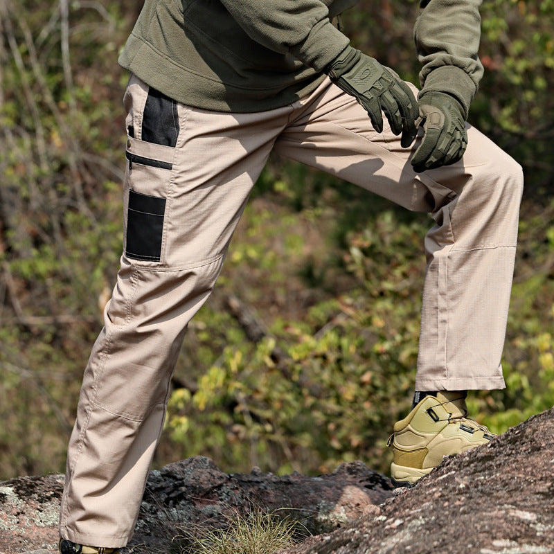 Men's Wear-Resistant Multi-Pocket Outdoor Training Pants