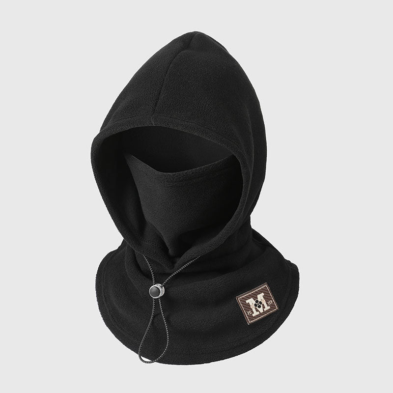 One-piece Flannel Warm Mask Hat for Cycling