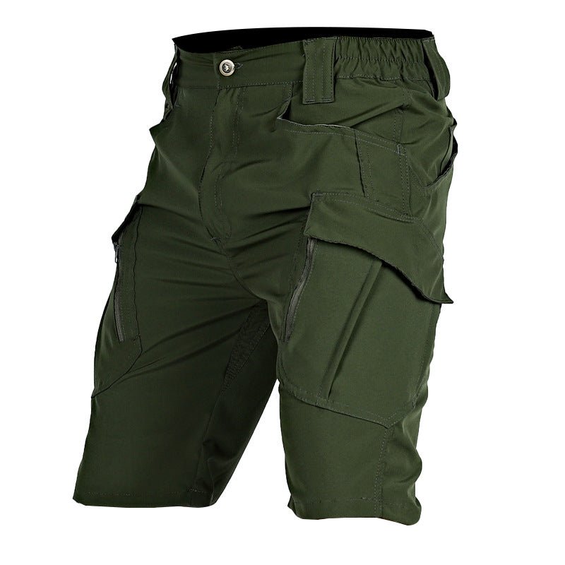 Men's Quick-Dry Tactical Shorts, worn lifestyle shot