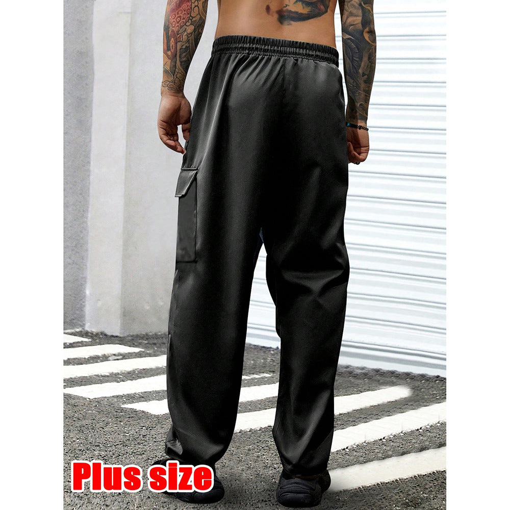 Men's Loose Straight-Leg Workwear Casual Pants