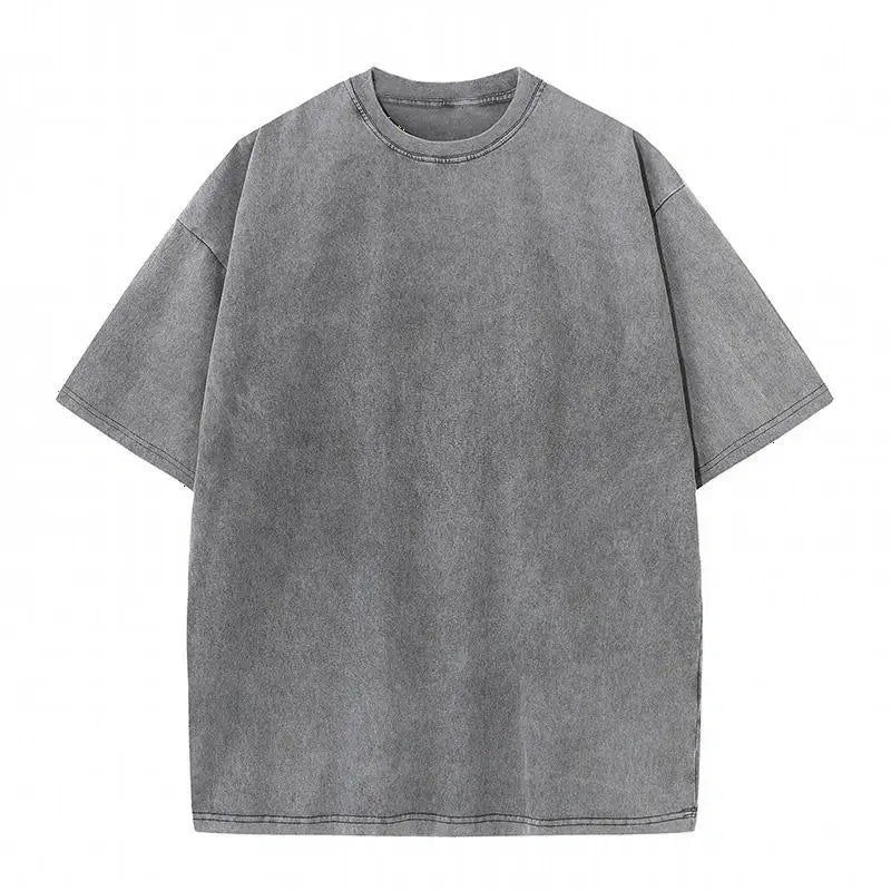 1/4 Pack Oversized Tshirts Unisex Gym Vintage Heavyweight T Shirts Cottonn