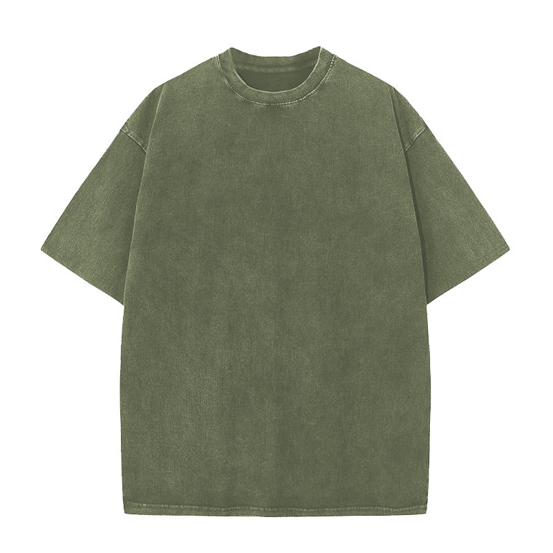 1/4 Pack Oversized Tshirts Unisex Gym Vintage Heavyweight T Shirts Cottonn