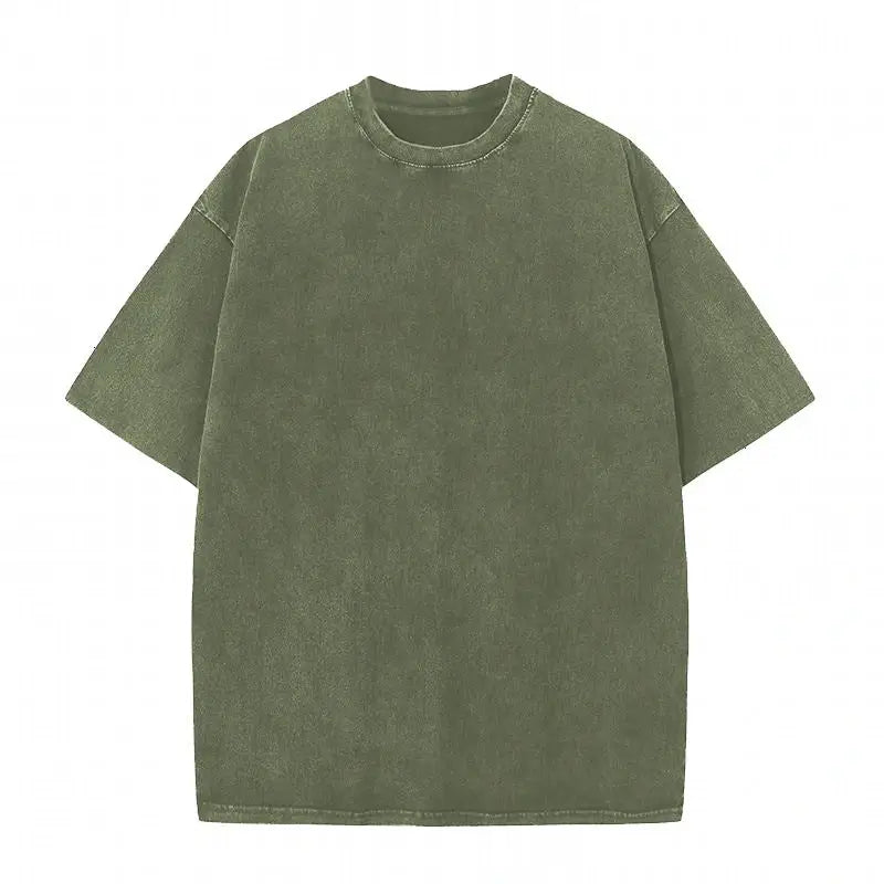 1/4 Pack Oversized Tshirts Unisex Gym Vintage Heavyweight T Shirts Cottonn