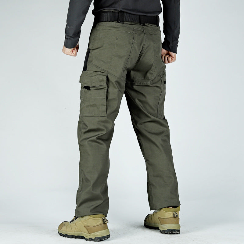 Men's Wear-Resistant Multi-Pocket Outdoor Training Pants