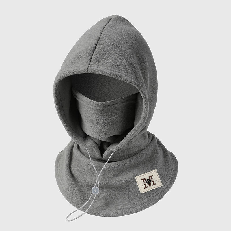 One-piece Flannel Warm Mask Hat for Cycling