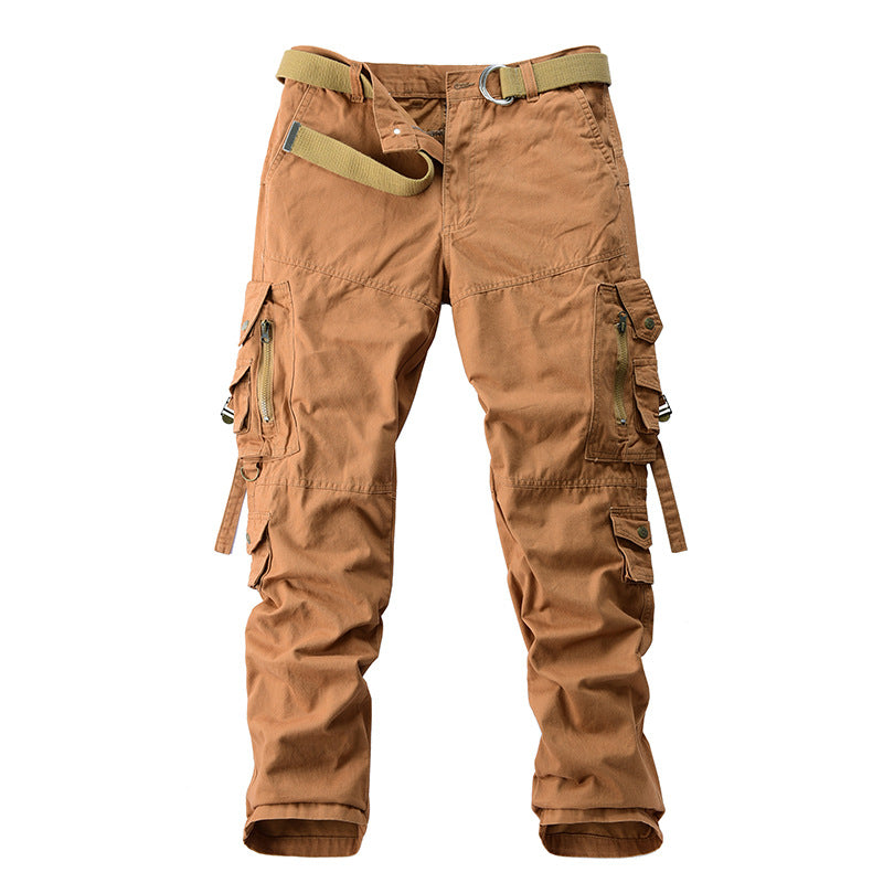 Men's Multi-Pocket Outdoor Cargo Pants, fit view