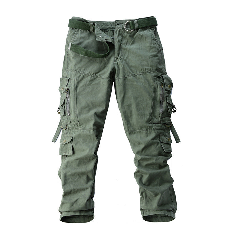 Men's Multi-Pocket Outdoor Cargo Pants, pocket detail
