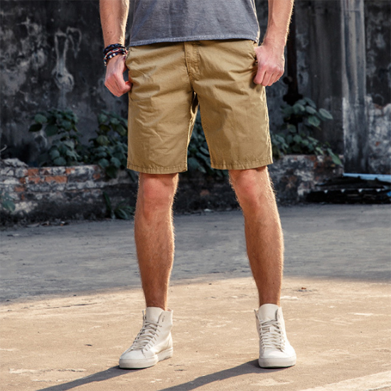Men's Casual Loose Outdoor Multi-Pocket Shorts, pocket detail
