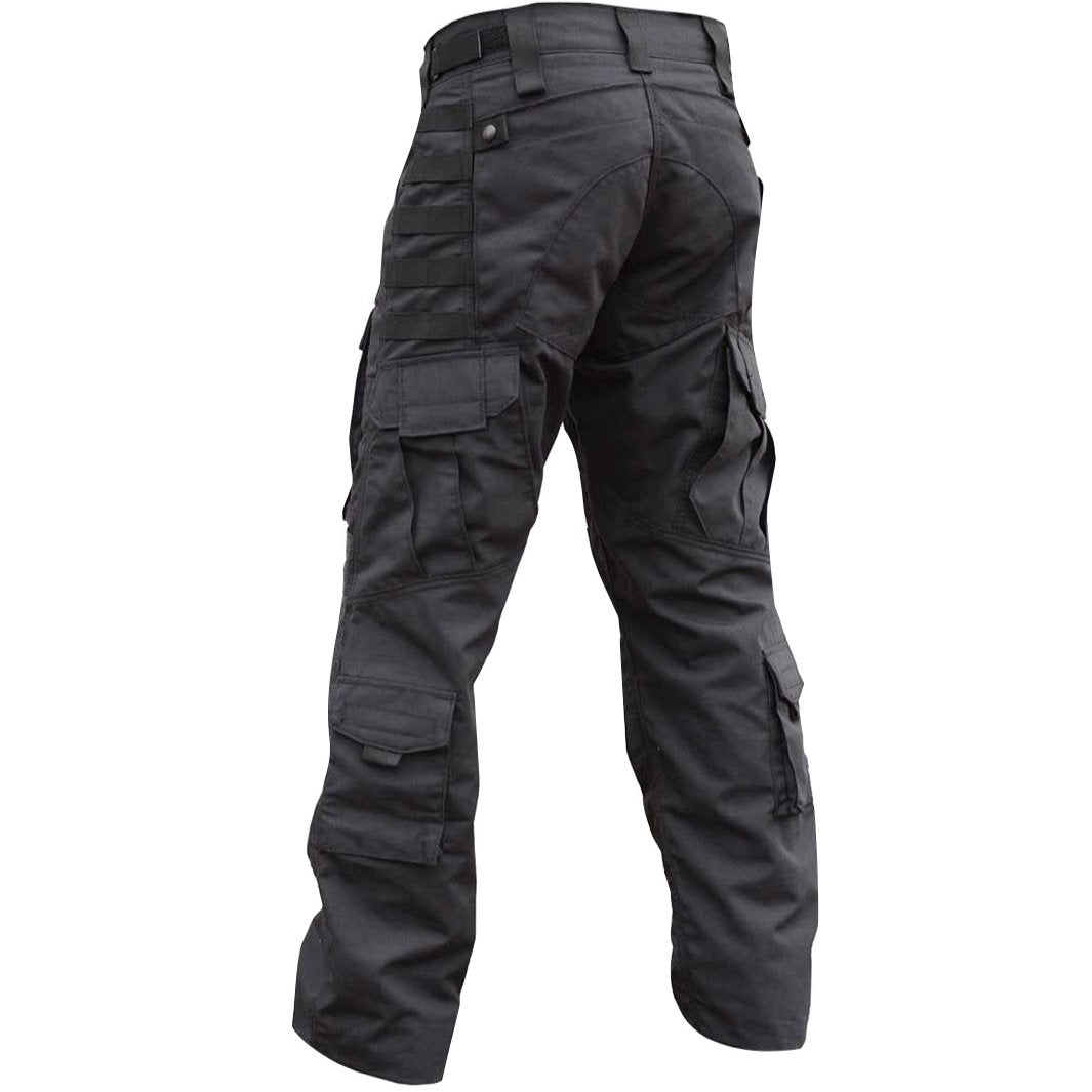 Raider Tactical Cargo Pants — Multi-Pocket (Black)