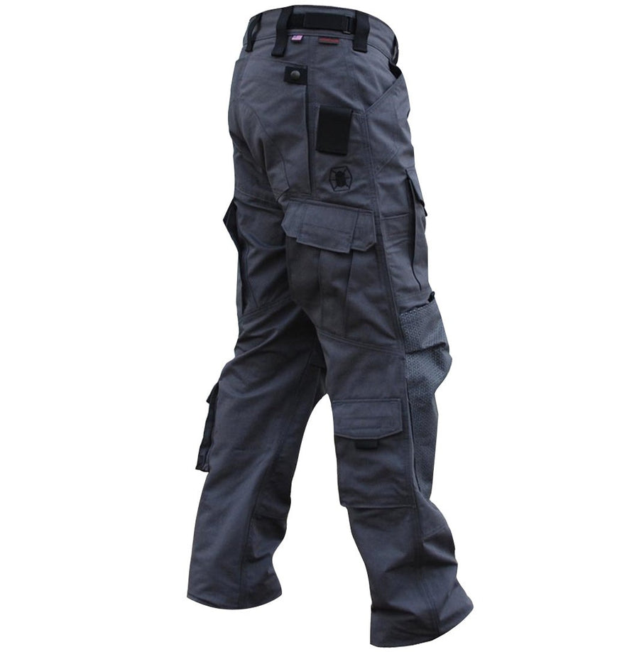 Raider Tactical Cargo Pants — Multi-Pocket (Grey)
