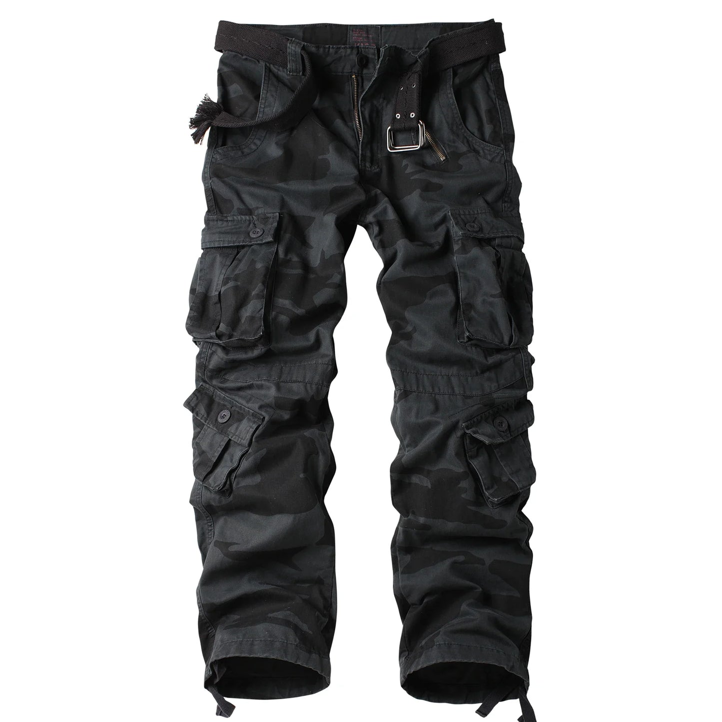Men's Camo Multi-Pocket Cargo Pants