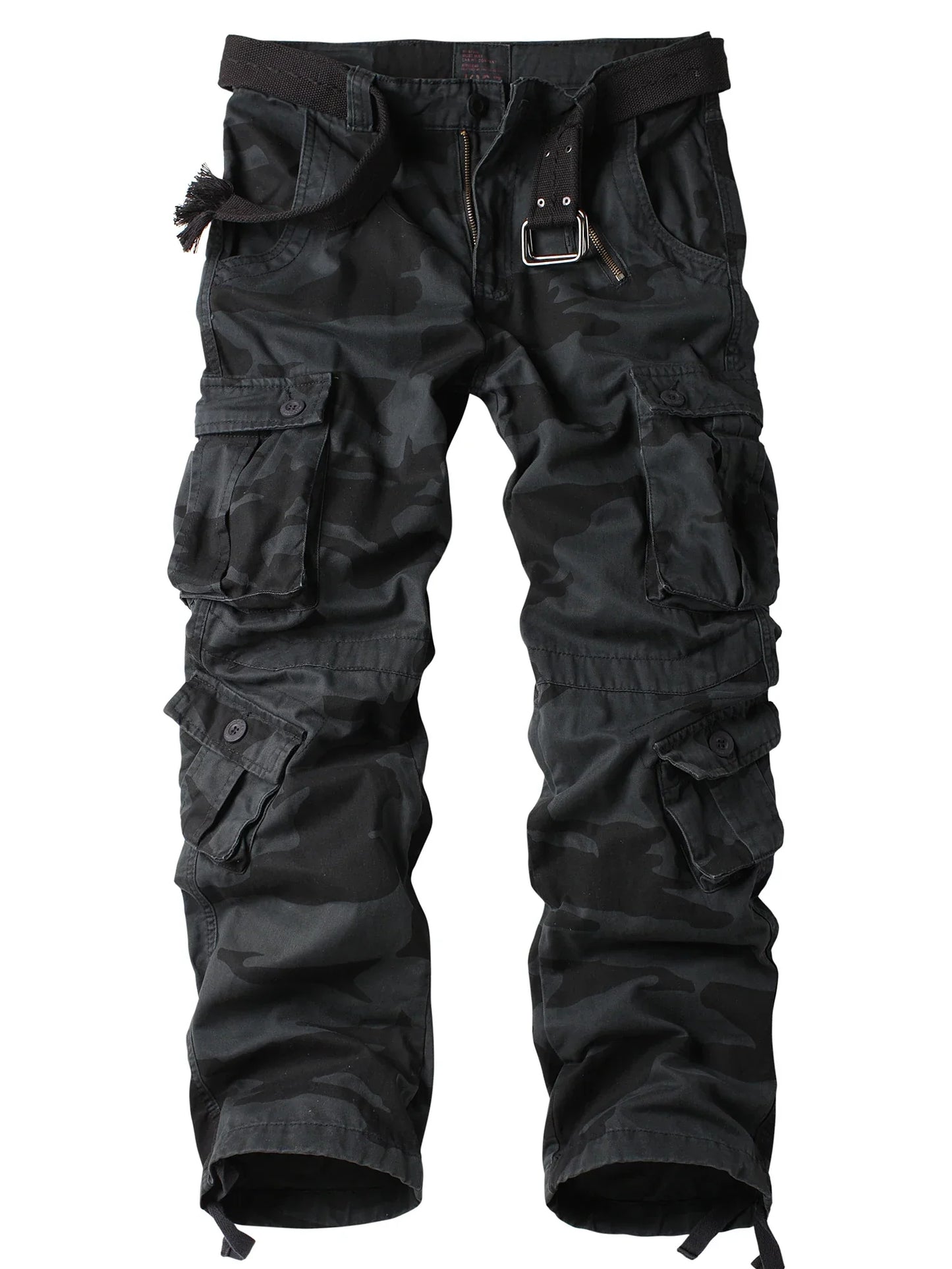 Men's Camo Tactical Multi-Pocket Cargo Pants