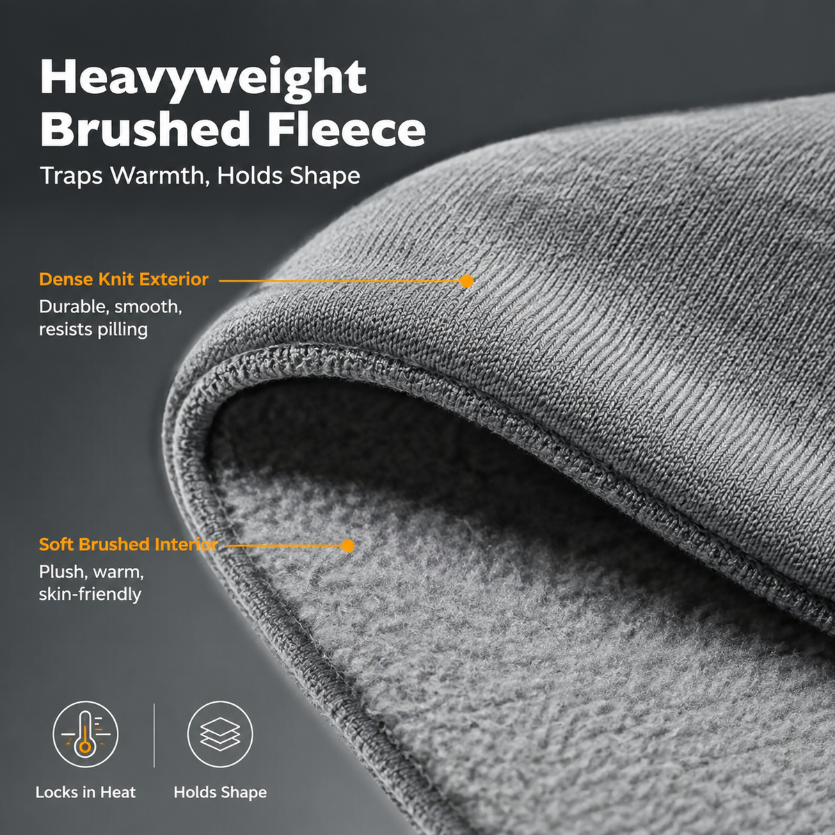 Men's Heavyweight Fleece Sweatpants 3-Pack Open Bottom Comfortable Fit
