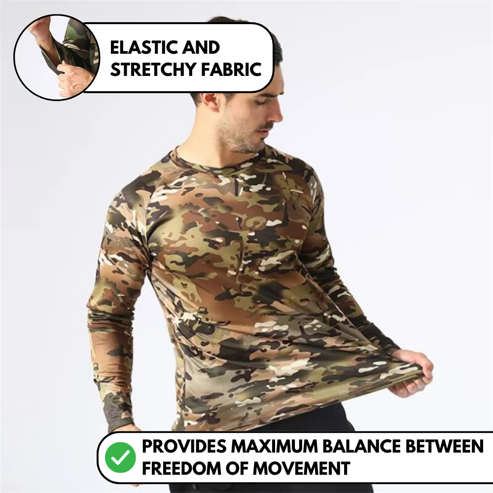 Kangoo Tactical Shirt  - Breathable Hiking Long Sleeves