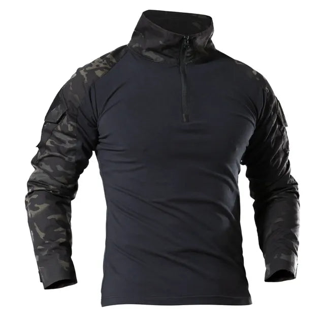 Alpine Tactical Long Sleeve Hiking Shirt, styling detail