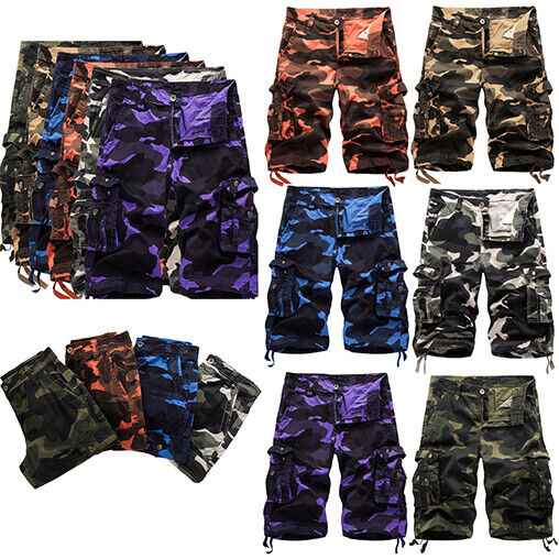 Vortrail Outdoor Camo Cargo Shorts