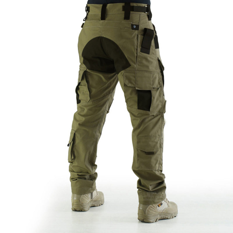 Men's Outdoor Loose Tactical Paneled Pants