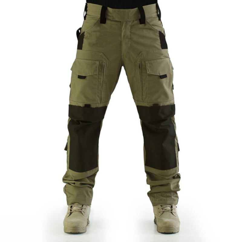 Men's Outdoor Loose Tactical Paneled Pants
