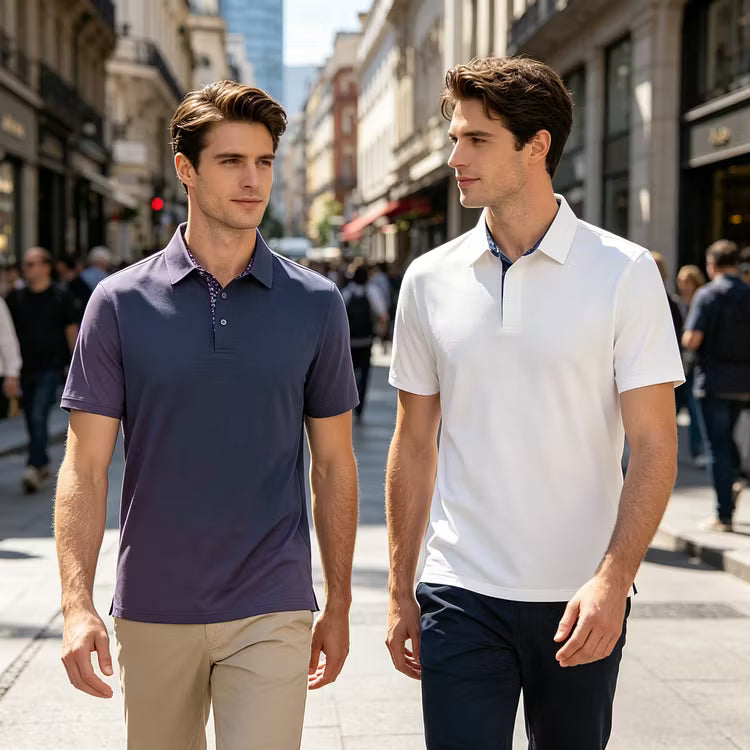 Men's 3-Pack Classic Short Sleeve Polo Shirts