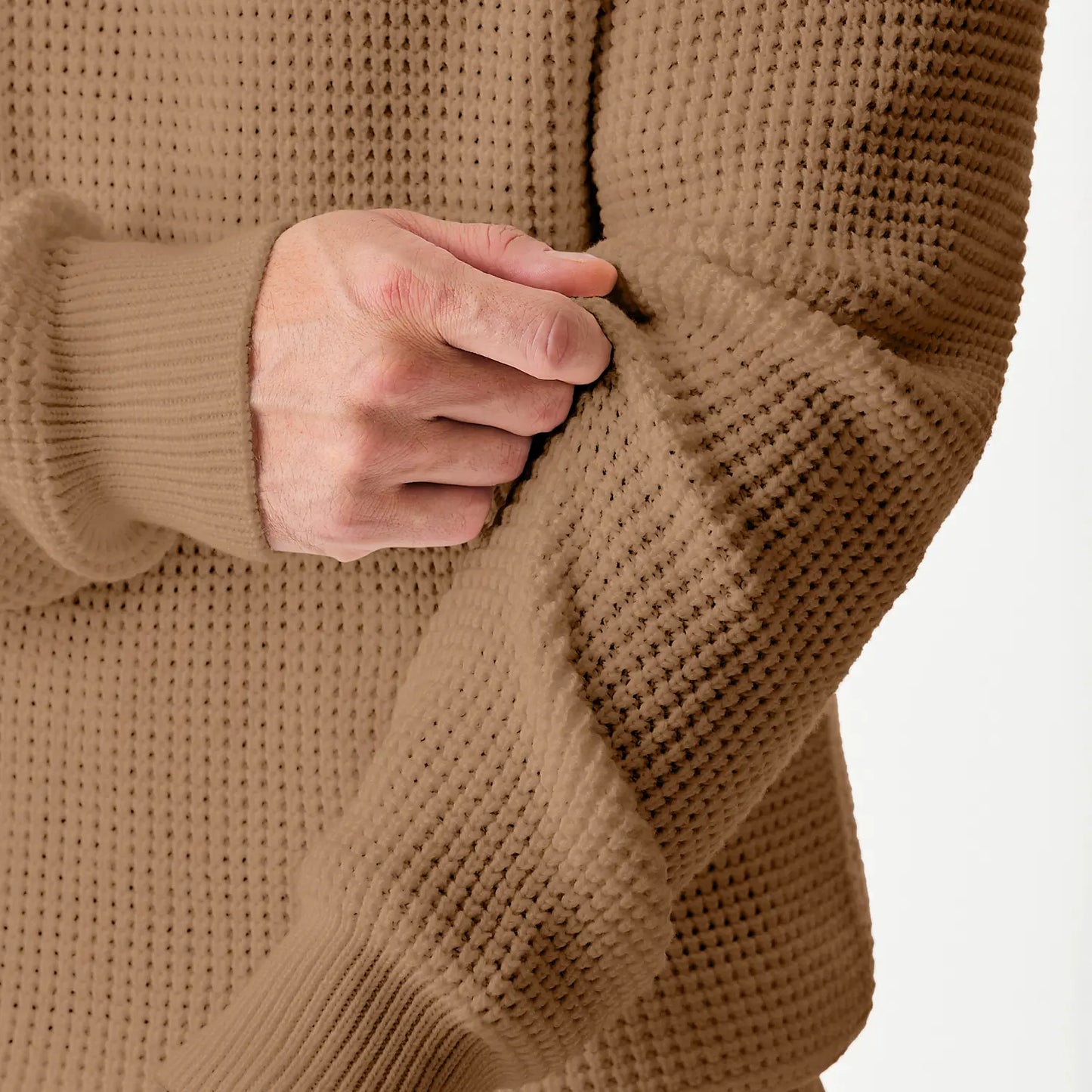 Men's Crewneck Sweater - Soft Casual Pullover