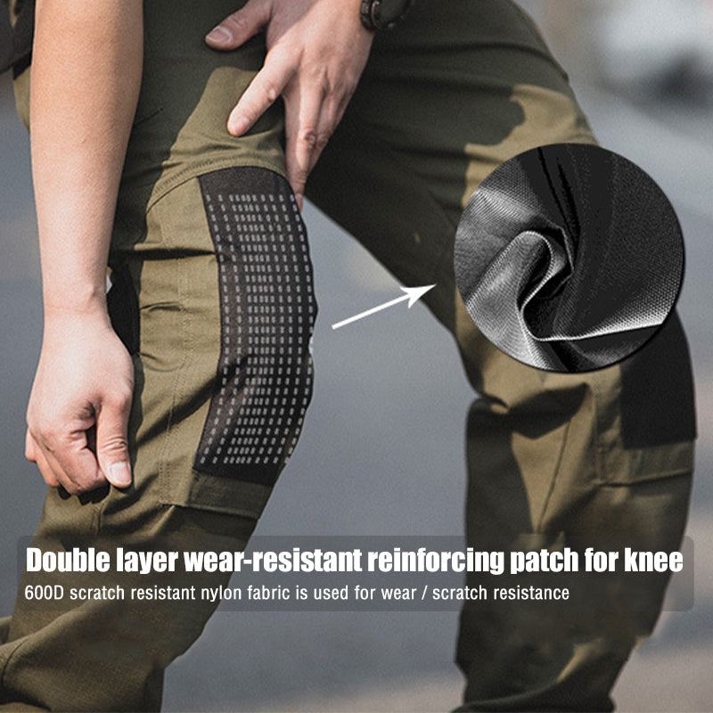 Men's Waterproof Ripstop Tactical Cargo Pants